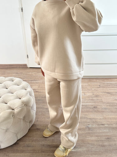 Ensemble jogging oversize [ beige ]