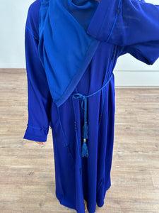 Abaya Maria [ bleu roi ]