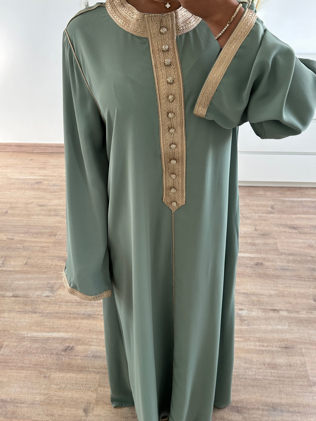 Djellaba Safa [ vert eau ]