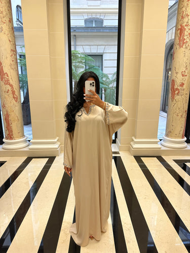 Abaya Nancy [ beige ]